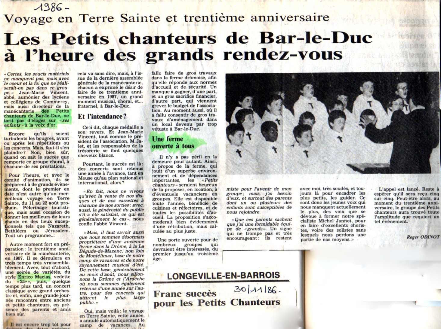 TERRE SAINTE