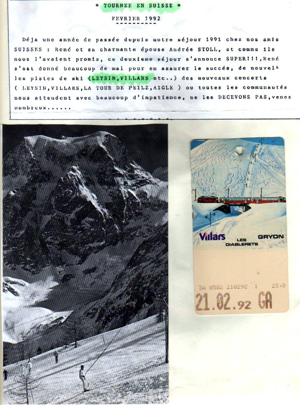 SUISSE 1992