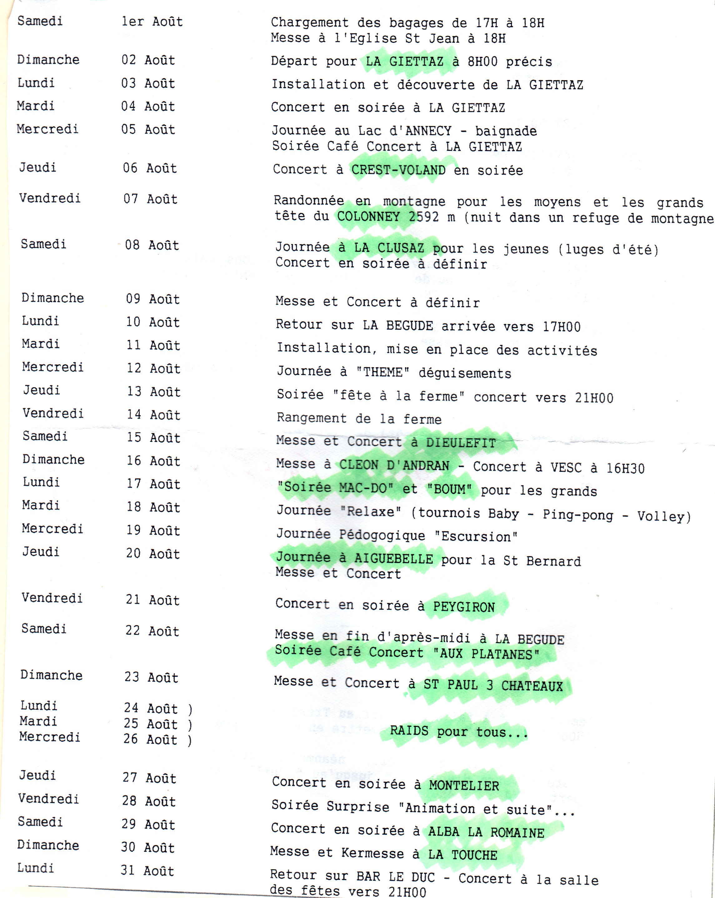 CAMPS 1992