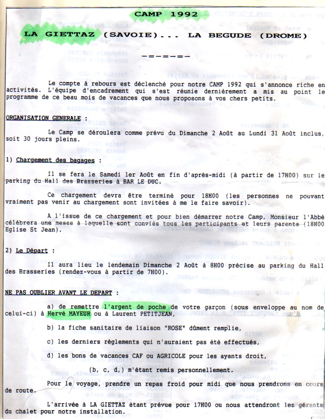 CAMP 1992