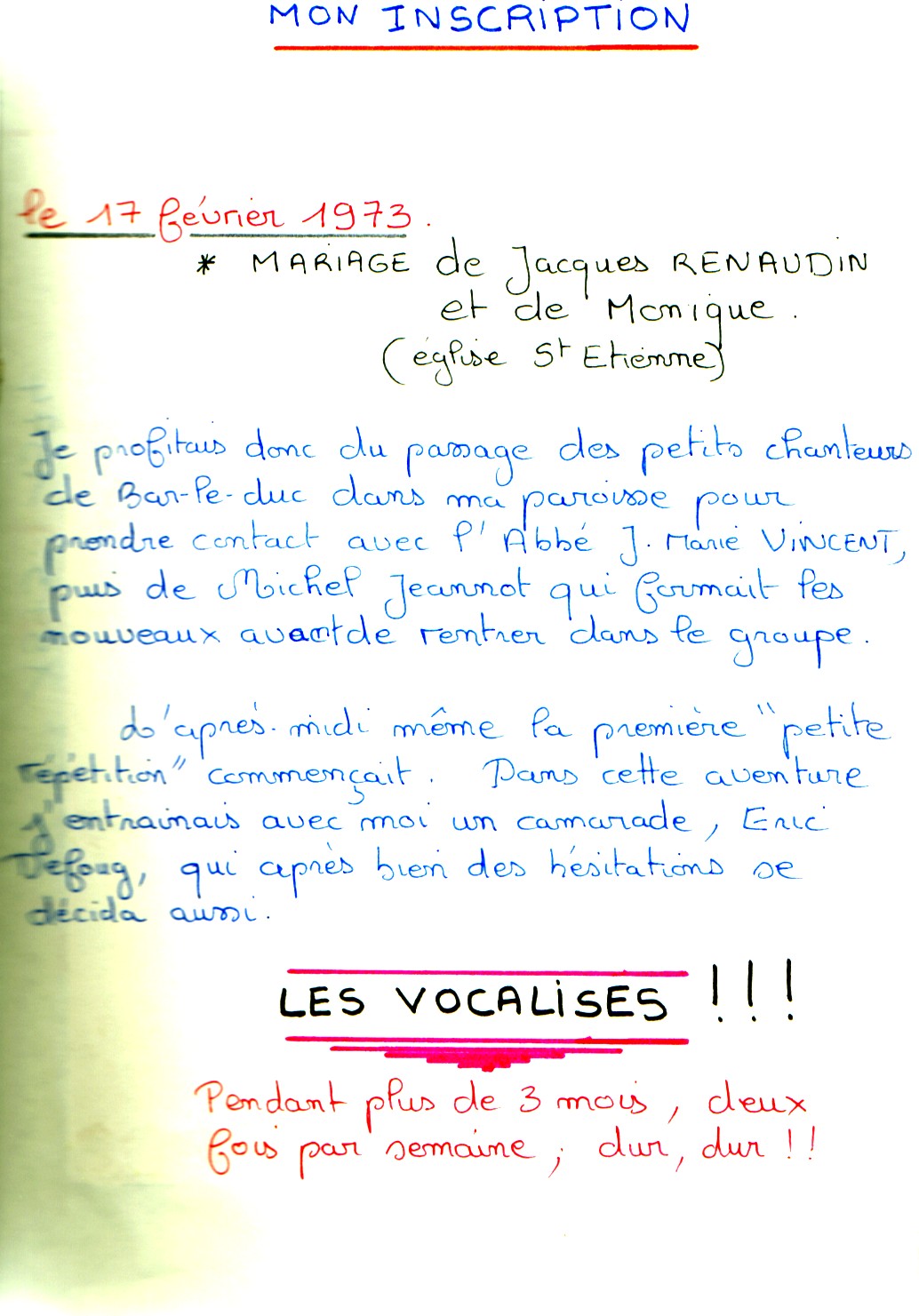 INSCRIPTION
