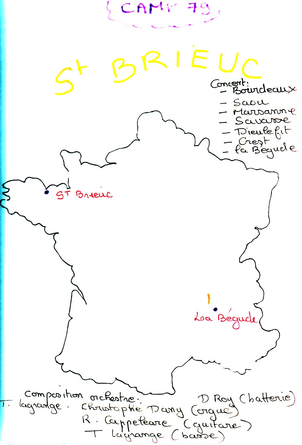 CAMP 1979 ST BRIEUX