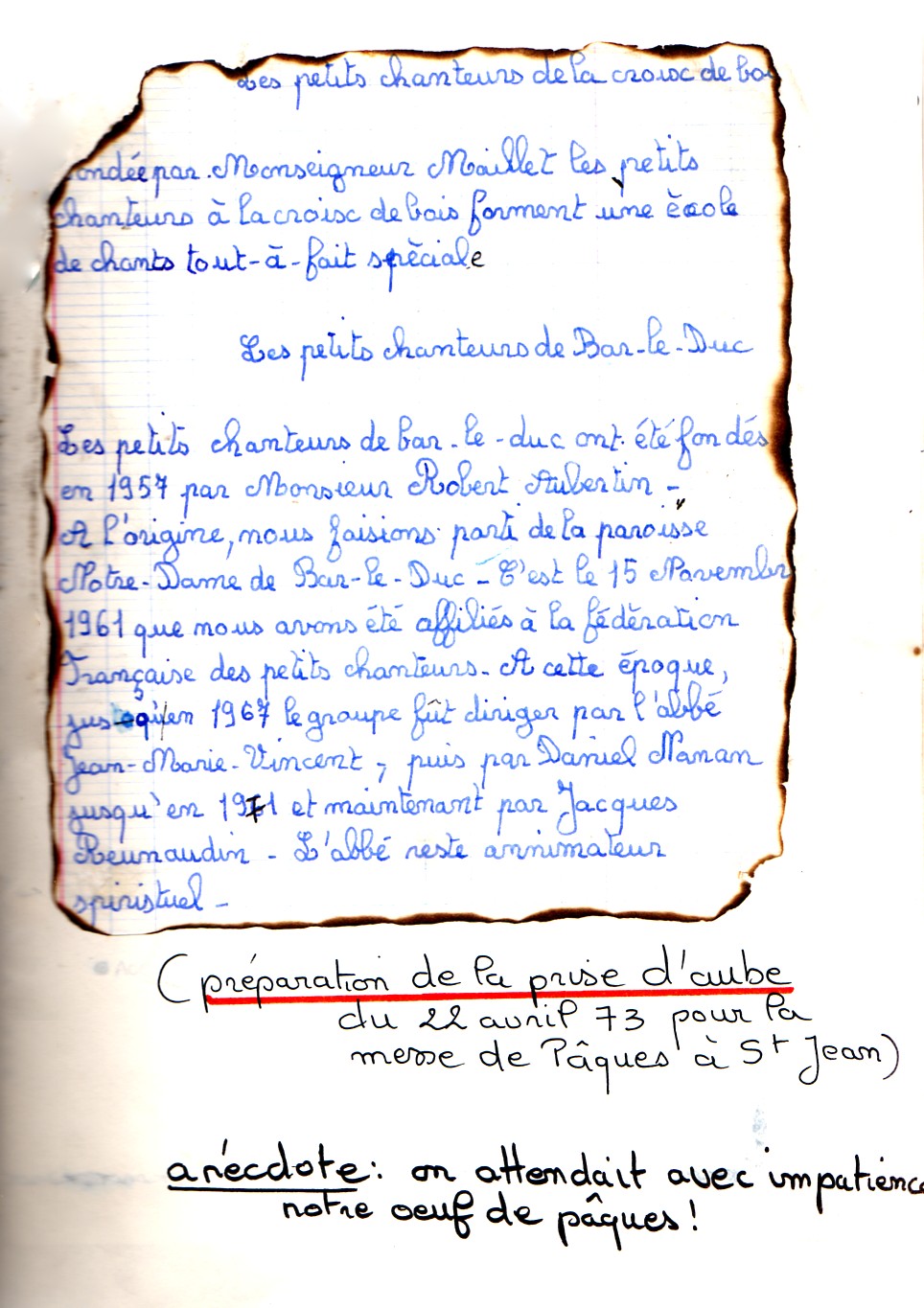 SUITE PRISE D'AUBE